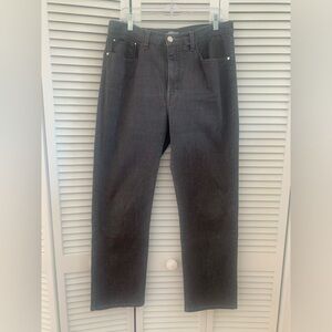 Women’s Lee Classic Fit Gray Jeans W/Embellished Stitching&Accents. Size 16